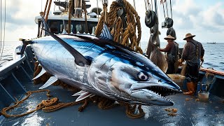 Insane Albacore Tuna Frenzy  Epic Albacore Tuna Trolling Like Never Before [upl. by Beauregard]