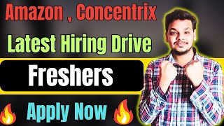 Deloitte  Concentrix  Amazon Hiring  OFF Campus Drive For 2025  2024  2023 Batch  Freshers [upl. by Coffin]