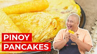 Patok na Pinoy Pancake Recipe  SIMPOL  CHEF TATUNG [upl. by Ahsyat509]