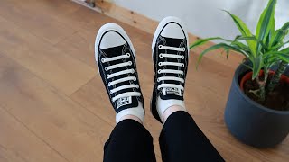 How to Bar Lace Converse BEST WAY [upl. by Nohsad881]