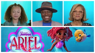 Interview Mykal Michelle Harris Taye Diggs and Lynne Southerland talk Disney Jr ’s Ariel [upl. by Aihsilef]