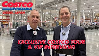 Inside Costco Japan Exclusive Tour with Country Manager Ken Theriault  開業前コストコ小郡をコストコ日本支社長が特別ツアー [upl. by Rudd]