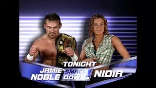 Jamie Noble vs Nidia  October 17 2002 [upl. by Fosque]