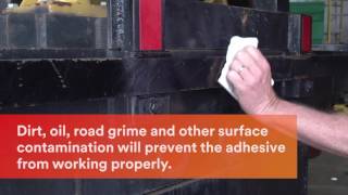 How to Apply 3M™ Diamond Grade™ Series 943 Tape [upl. by Gorrian]