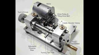 Slotcar Commutator Lathe [upl. by Sadiras]