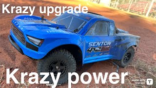 Arrma Senton 6s and Boost upgrade [upl. by Akiret]