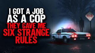 I Got a Job as a COP They gave me Six STRANGE RULES to Survive the night [upl. by Llesig]