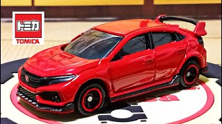 Tomica No58 Honda Civic TYPE R FK8 Special First Edition [upl. by Quitt]