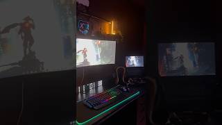 Yeelight cube smart light lamp gaming setup shorts lamp gamingsetup rgb yeelight [upl. by Einreb918]