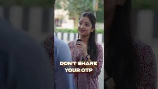 Do not Share OTP cybercrime [upl. by Salli]