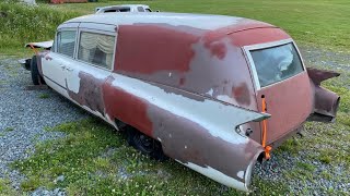 1960 Cadillac Hearse project 1960cadillac 1960hearse 1960Cadillachearse [upl. by Romeon72]