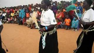 Nuba Moro traditional dance 03 in Sudan [upl. by Enrak]