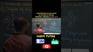 🔥CLASSIFICATION OF ALKYL HALIDEPRIMARY SECONDARY amp TERTIARY ALKYL HALIDECLASS 12TH [upl. by Kenna55]