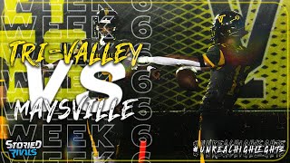 TRIVALLEY FOOTBALL  Scotties Explode Against Maysville  HIGHLIGHT [upl. by Ayikal767]