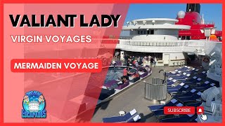 Virgin Voyages  Valiant Lady Mermaiden Voyage 2022 [upl. by Lionel675]