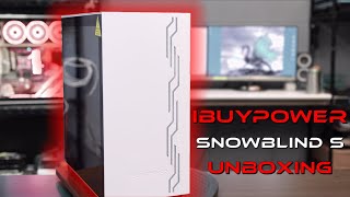 Unboxing the iBuyPower Snowblind S PC Case [upl. by Adok445]