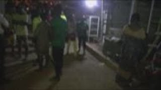 At least 6 reported dead in crush at African Cup soccer game [upl. by Ahtinak]