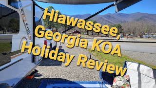 Hiawassee KOA Holiday Formerly Bald Mountain campground review and mini tour [upl. by Zetrok]