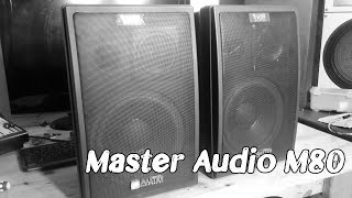 Master Audio M80 Speakers [upl. by Shakti]