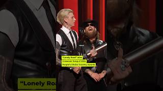 “lonely road” wins crossover song of 2024 at people’s choice country awards countrymusic mgk [upl. by Prisilla]