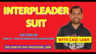 Interpleader Suit  Section 88  The Code of Civil Procedure 1908 [upl. by Renny]