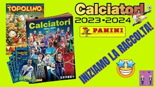 CALCIATORI PANINI 202324  STARTER PACK con TOPOLINO  scopriamo questa nuova collezione [upl. by Britta]