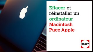 Réinstaller un mac équipé dune puce Apple [upl. by Japha]