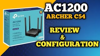 Tplink router AC1200 access point configuration l Review [upl. by Aube]