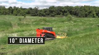 SkidSteers  Attachments  Diamond Mowers [upl. by Vernen282]