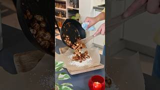 Diwali Caramel Crunch Clusters asmrfood recipe snacks diwali2024 asmrcooking [upl. by Rockwell411]