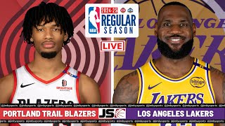 Portland Trail Blazers Vs Los Angeles Lakers  NBA LIVE TODAY 2024 Full Game Scoreboard [upl. by Catherina35]