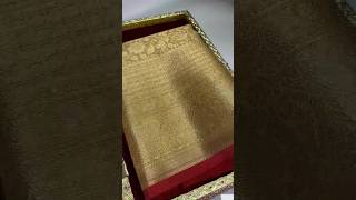 1500 Gold Tissue Silk saree Whatsapp 9360211562 [upl. by Tabbie]