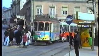 Lisbon buses and some trams in 1991 part 2 [upl. by Barnett]