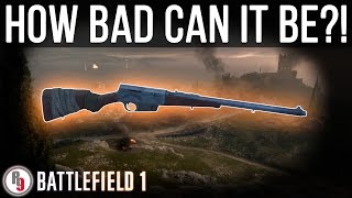 Least used Selfloading Rifle in Battlefield 1 [upl. by Andriette]