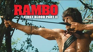 Rambo First Blood Part II 1985  Sylvester Stallone  Richard Crenna  Review amp Facts [upl. by Ahsap975]