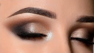 GLAM Smokey Eye  New Years Eve Makeup Tutorial [upl. by Asilet]