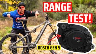 BOSCH CX Gen 5 Battery Range Test  Bosch Vs Brose DJI Avinox Shimano amp Yamaha [upl. by Oak]