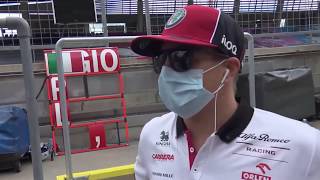 KIMI RAIKKONEN LEFT WHEN ASKED TO TALK IN FINNISH  F1 2020 STYRIAN GP  SAME OLD KIMI  INTERVIEW [upl. by Amsden]