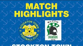 HIGHLIGHTS  Stockton Town 03 Blyth Spartans [upl. by Einreb]