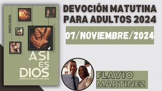 Devoción Matutina para Adultos  7 de Noviembre del 2024 [upl. by Aelaza]