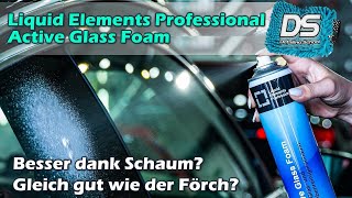 Glasreiniger als Schaum im Test Liquid Elements Professional Active Glass Foam [upl. by Oflodor]