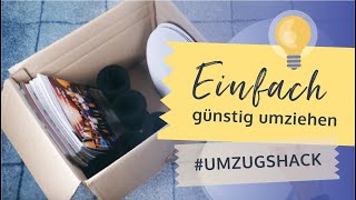 Günstig umziehen Kosten sparen beim Umzug  Umzugshacks  muvora 2019 [upl. by Omrellig489]