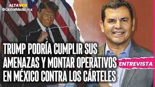 Trump podría cumplir sus amenazas y montar operativos en México contra los cárteles [upl. by Anabelle196]