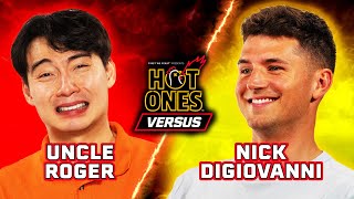 Uncle Roger vs Nick DiGiovanni  Hot Ones Versus [upl. by Isolde]