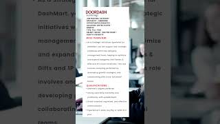 DoorDash Category Specialist  Emerging Opportunities Remote 2040  30 per hour remotejobs [upl. by Idnib726]