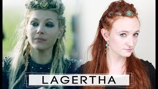 Vikings Hair Tutorial  Lagertha Battle Braid Style [upl. by Mareah]