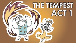 Act 1 of the Tempest Summed up in 5 Minutes [upl. by Chaunce]