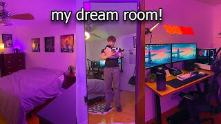 Building My DREAM Room MAKEOVER  TRANSFORMATION [upl. by Nillok690]