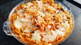 macarrão ao molho branco super molhadinho gratinado no forno almoço de domingo gostoso [upl. by Valentina86]