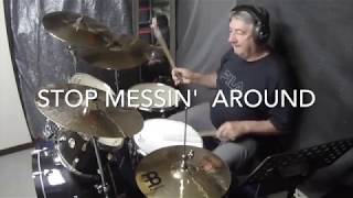 STOP MESSIN AROUND GARY MOORE DRUM COVER [upl. by Lebasiram]